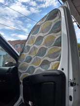 Load image into Gallery viewer, Stelletek Driver and Passenger Side Door Window Covers for High-Top RAM ProMaster Vans — Sold in Pairs