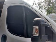 Load image into Gallery viewer, Stelletek Driver and Passenger Side Door Window Covers for High-Top RAM ProMaster Vans — Sold in Pairs