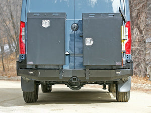 Aluminess Slimline Rear Bumper for Mercedes Sprinter Vans — 2007 to 2018 — Lead time 4 to 6 weeks