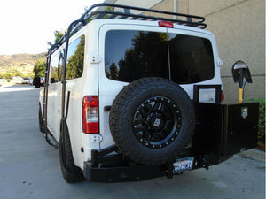 Aluminess Aluminum Rear Bumper for Nissan NV Vans — 2012 and Newer — most ship within 2 weeks