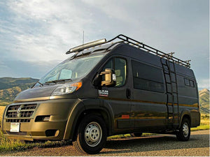 Aluminess Roof Rack for Low Roof Ram Promaster Vans with 118" WB, Standard Chassis — 2013 and newer — most ship within 2 weeks