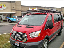Load image into Gallery viewer, Aluminess Roof Rack for Ford Transit 148, Low Roof, Standard Chassis — 2015 and newer — Lead time ~4 to 6 weeks