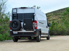 Load image into Gallery viewer, Aluminess Rear Door-Mounted Storage Box and Tire Racks for 2013 and newer RAM Promaster Vans — Estimated led time ~4 to 6 weeks