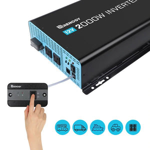 Renogy 2000W 12V Pure Sine Wave Inverter (New Edition) - Expected Availability Mid- to Late July