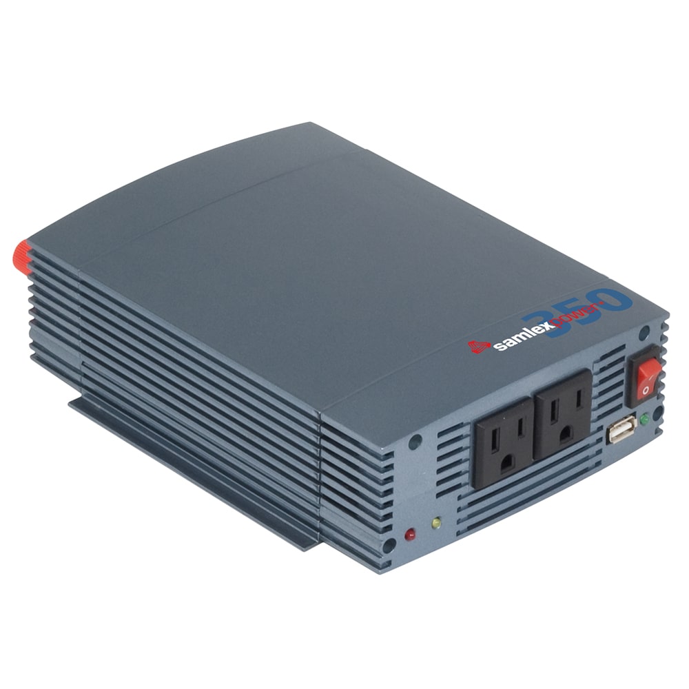 Samlex 350W Pure Sine Wave Inverter - 12V with USB Charging Port