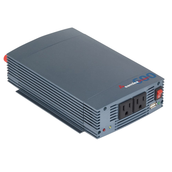 Samlex 600W Pure Sine Wave Inverter - 12V with USB Charging Port