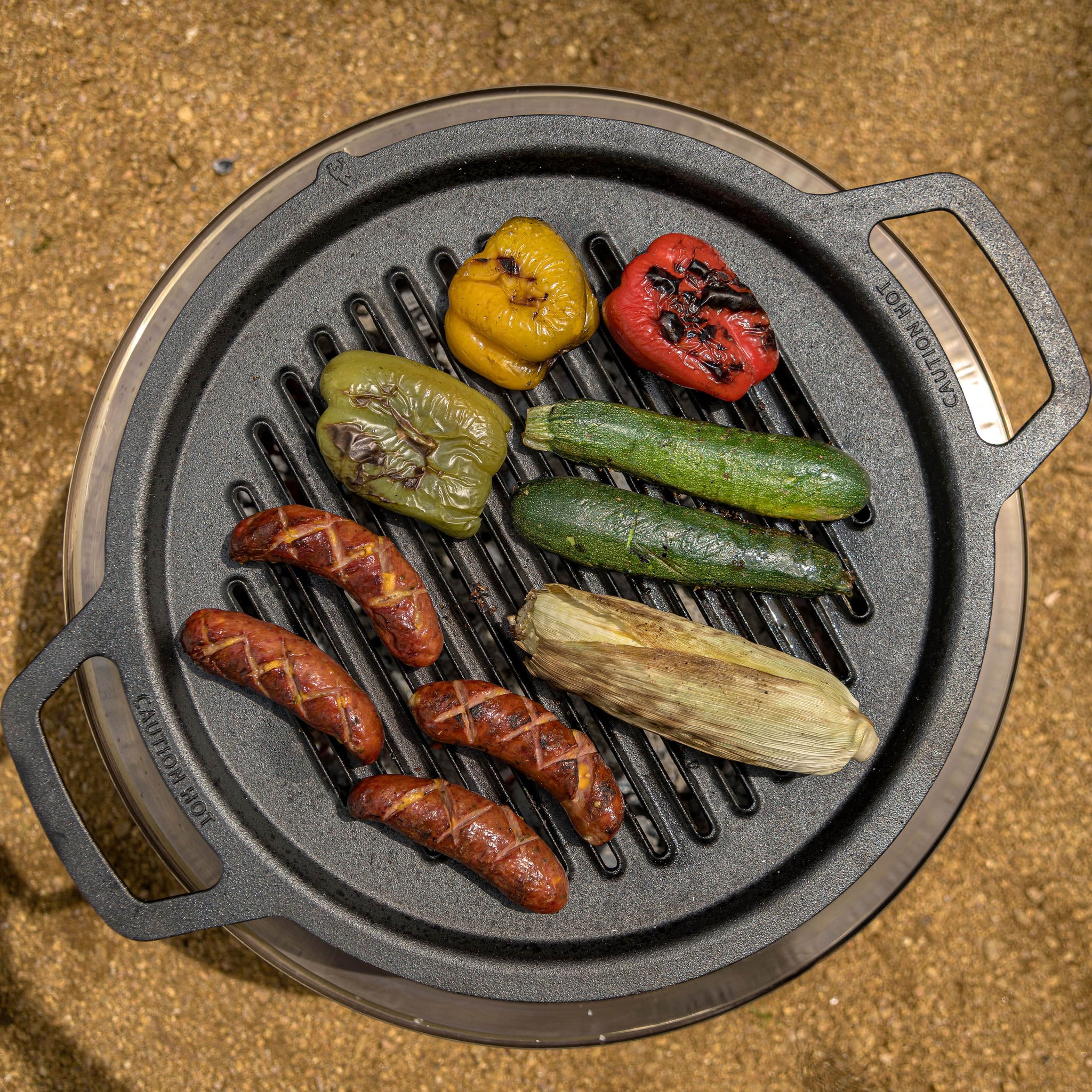 Solo Stove - Ranger Cast Iron Grill Top + Hub