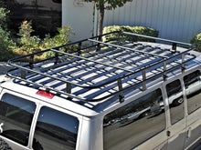 Load image into Gallery viewer, Aluminess Roof Rack for Ford Transit 148, High Roof, Extended Chassis — 2015 and newer — Lead time ~4 to 6 weeks