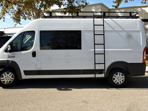 Aluminess Side Ladder for Ram ProMaster Vans — 2013 to Current — Lead time ~4 to 6 weeks
