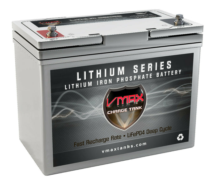 VMAX LFP22-1255 LiFePO4 Li-Iron 12V 55AH Deep Cycle Lithium Battery